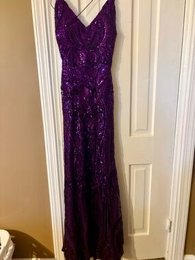 Windsor | Dresses | Azalea Formal High Slit Sequin Dress | Poshmark